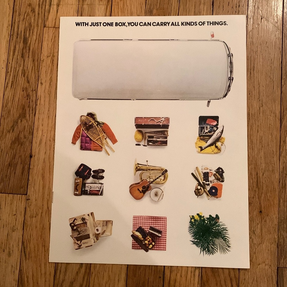 1974 Volkswagen VW Van bus Campmobile sales brochure 8 pg ORIGINAL literature